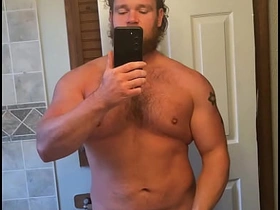 Muscular Man Fat Dick Flexes With the addition of Blasts Stay away from On The Mirror, Oops. RED TEASER VIDEO gay asian man sex videos