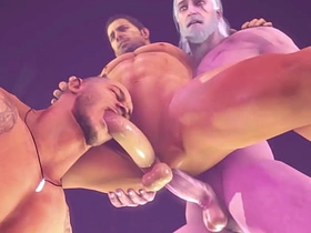 The Story Of Pumpkin Man (part 1)  DerekSFM Strip show asian handsome men gay sex videos