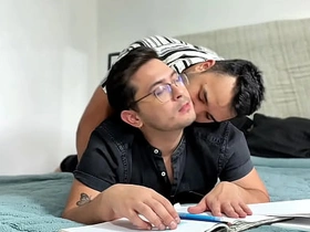 Hot and real sex with my classmate, fucking ends with an ass full of hot cum. asian men gay sex videos