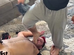 HARD Fag Humiliation - Foot Worship, Ball kicking/Slapping, Hard Slapping... asian china village gay sex videos