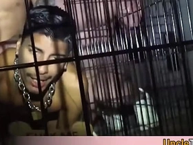 Morose latino teen Apollo gets humiliated with an increment of rough group fucked bareback style sex videos hot asian joyful