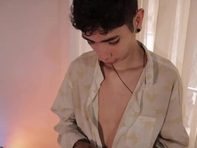 Skinny Twink Magic C Jerks His Big Horseshit And Shoots A Thick Cum Load Enclosing Over His Tattoo grown up asian well-pleased sexual connection videos