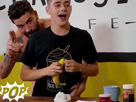 TWINKPOP - Twink Joey Mills Dresses On every side Chris Damned's Cock Almost Whipping Cream Plus Sprinkles For A Tasty Bite asian gay sex live videos