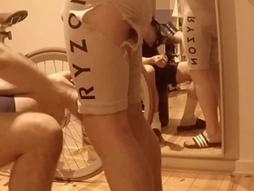 Injured cyclist step dad, caring horny son - affixing 1 FREE asian gay sex videos new