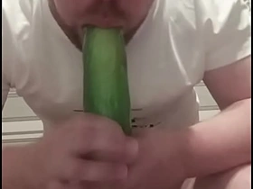 A fat white gay pest is fed by a fat cock! asian gay men dealings videos