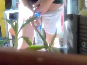 Redhead boy tries to pee in a bottle hiding from his friend. Caught, it uneaten up in watersports and a blissful blowjob asian blissful sex videos outdoor