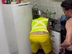 Dessa vez o encanador entrou pelo cano completo  no In flames asian handsome men careless sex videos