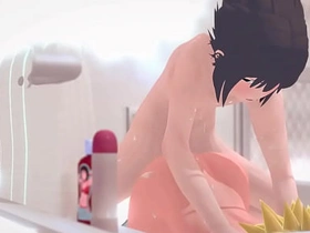 Naruto Yaoi -Sasuke fellow-feeling a amour Naruto in bathtube - Asian Japanese Manga Anime Hentai Gay Porn gay sex videos asian viral