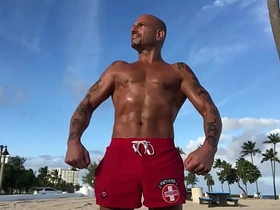 FLEXING AT THE BEACH THE HARDBODY TAN FIT ITALIAN PORNSTAR MAXXX LOADZ sex gay porn videos asian