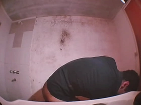Masturbacion en el Baño - Camara mirando hacia arriba - Porno Argentina - Pene Grande - acabada como si te acabara en la cara - Grabado con lente ojo de pez teen asian gay sex videos