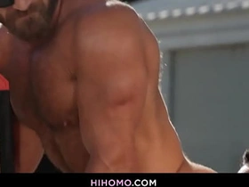 Construction Hunks Drew Valentino and Bruce Jones Bareback in Empty Sum total monster gay sex videos asian