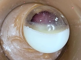 Cum Inside Me  and Over! Camera inside Vagina toy Creampie Condom POV gay videos asian sex