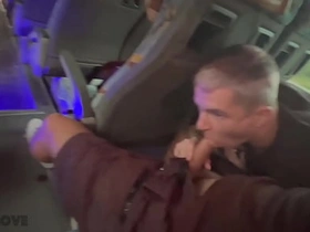 Blowjob from a stranger on the bus and a huge cumshot hither a hotel asian lady gay sexual congress videos