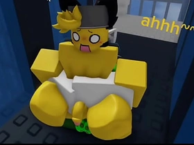 Fucking a Sluty Femboy Noob on a Roblox condo asian jubilant series sex videos