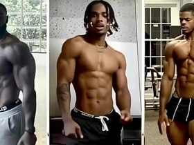 Three Hot Black Muscle Man Role of They Muscle(HBMM) !(AI-generated) asian weaken elated carnal knowledge videos