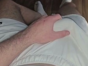 PhantomGentX All-White Edge! Muscular Old hand Rubs Calvin Klein Bulge & Brings Big Cock to Brink asian gay sex videos tumblr