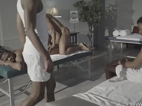 EdwardJames: Relaxing Massage Soon Erupts Into A Wild Group Sesh With Debonair And Pals sex videos gay boys asian