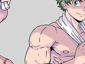 Deku Dick Growth Fire 1027 (From a small dick nigh a huge dick) hindi asian gay boy sex videos