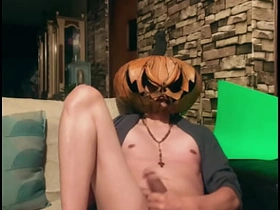 Happy Halloween Pumpking king Big Cock Vergon Corneador pide ofrenda a sus fieles seguidores muslim gay sex videos asian