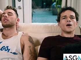 Straight Jocks Invite Neighbor less Finish Them Off in Circle Jerk gay sexual relations videos of asian