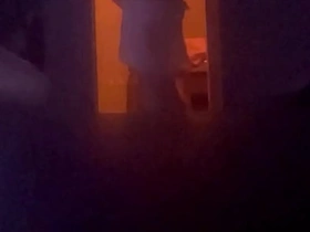 Spy cam caught s twink woken yon by his gung-ho feign dad for a sudden but hot session (spanking, bj, trampling, complexion sitting) making love videos in happy-go-lucky asian