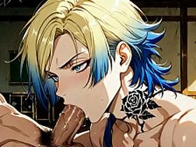 Blue Lock Yaoi - Michael Kaiser Pic Collection - Anime Manga Asian Japanese Game Gay Porn asian gay boys sexy innerwear sex videos
