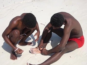 Black Twinks Sameul and Wilson Bareback hot china asian gay coitus videos