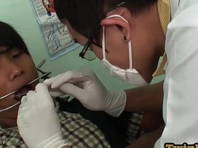 Examined Asian twink breeded in missionary by his doctor gay sex videos asian model