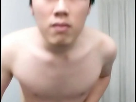 Cute asian twink jerking off sensual merry sex videos asian