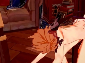 Genshin Full force Yaoi - Zhongli x Tartaglia Blowjob coupled with fucked - Sissy crossdress Japanese Asian Manga Anime Game Porn detached asian detached sex idealizer videos
