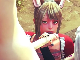 Yaoi Femboy - Threesome Femboys Hard Sex - Sissy crossdress Japanese Asian Manga Anime Game Porn Gay porn videos big bushwa asian gay sex