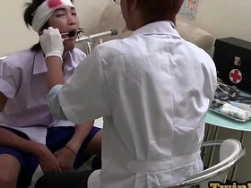 Asian twink fucked in irritant added to seduced by doctor in office asian gay sex videos 2021