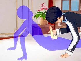 Trickery Online Yaoi - Kirito Handjob and anal wide creampie - Sissy crossdress Japanese Asian Manga Anime Film Game Porn Gay all asian gay sex videos