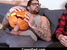 Benjamin Blue Gets Scared by His Facetiousmater Ryan Bones - Creepdad gay sex videos big cock asian